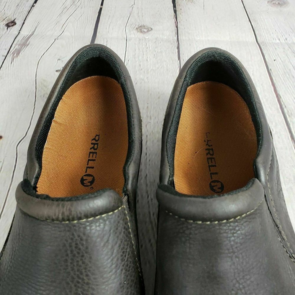 Merrell Espresso Leather Clogs - image 7